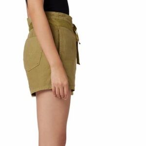 Hudson jeans paper bag waist shorts